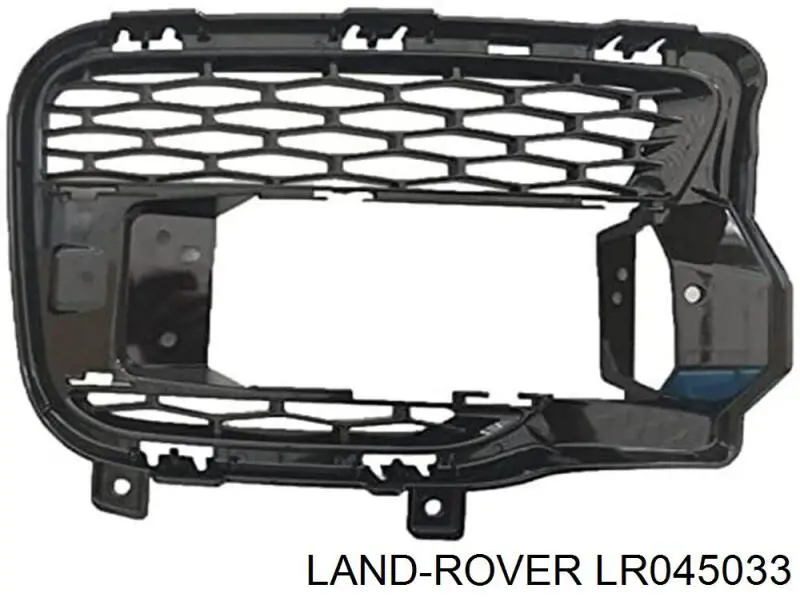 LR045033 Land Rover rejilla de antinieblas delantera derecha