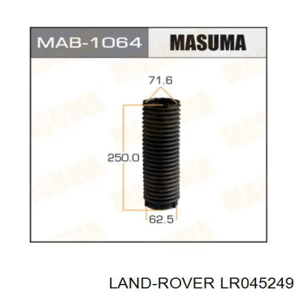 Guardapolvo del amortiguador delantero Land Rover LR001143 precio, desde 76,62 EUR