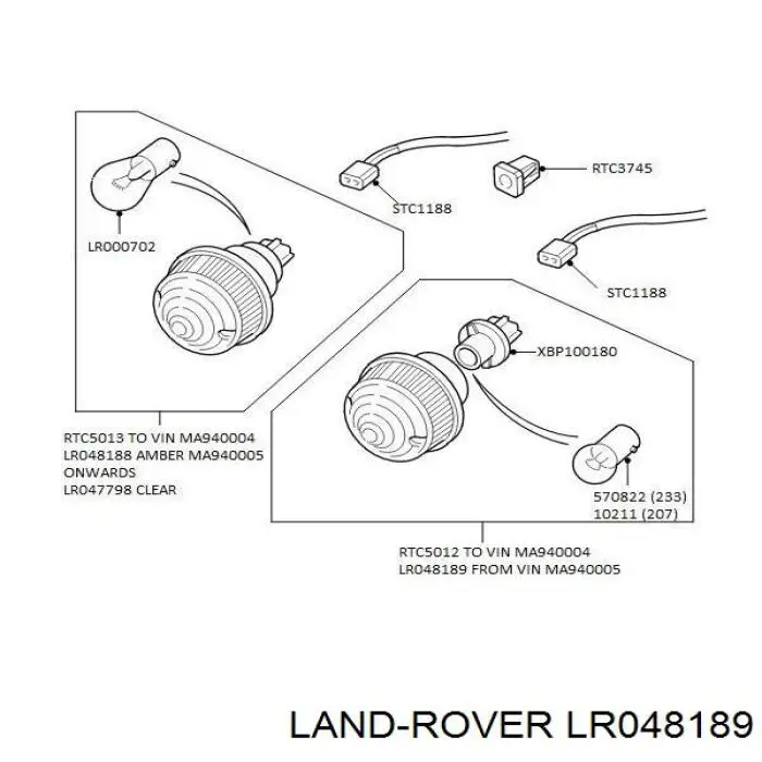  Land Rover LR048189 precio, desde 36,12 EUR