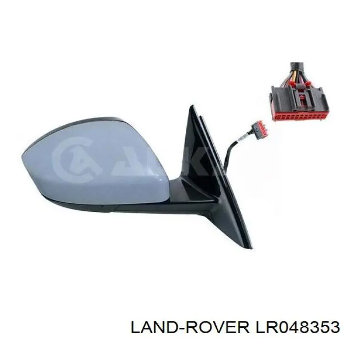 LR048353 Land Rover Cubierta de espejo retrovisor derecho