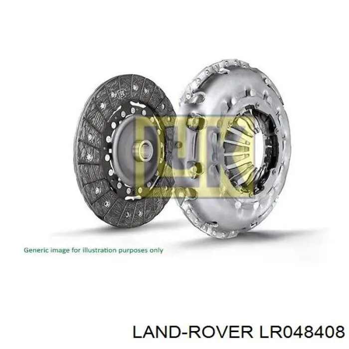 LR048408 Land Rover embrague
