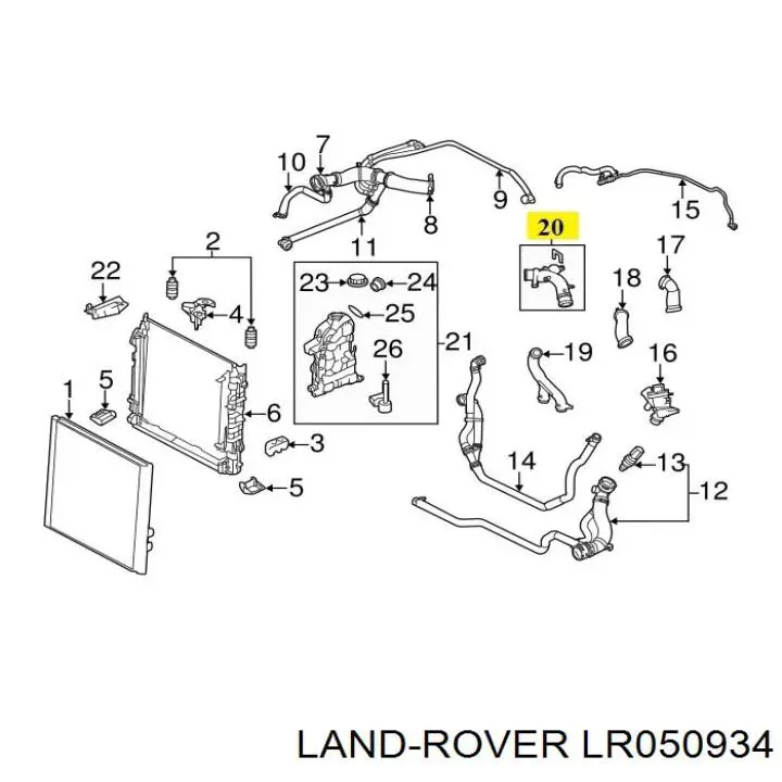 LR036661 Land Rover