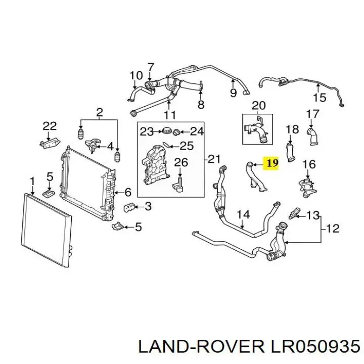 LR050935 Land Rover