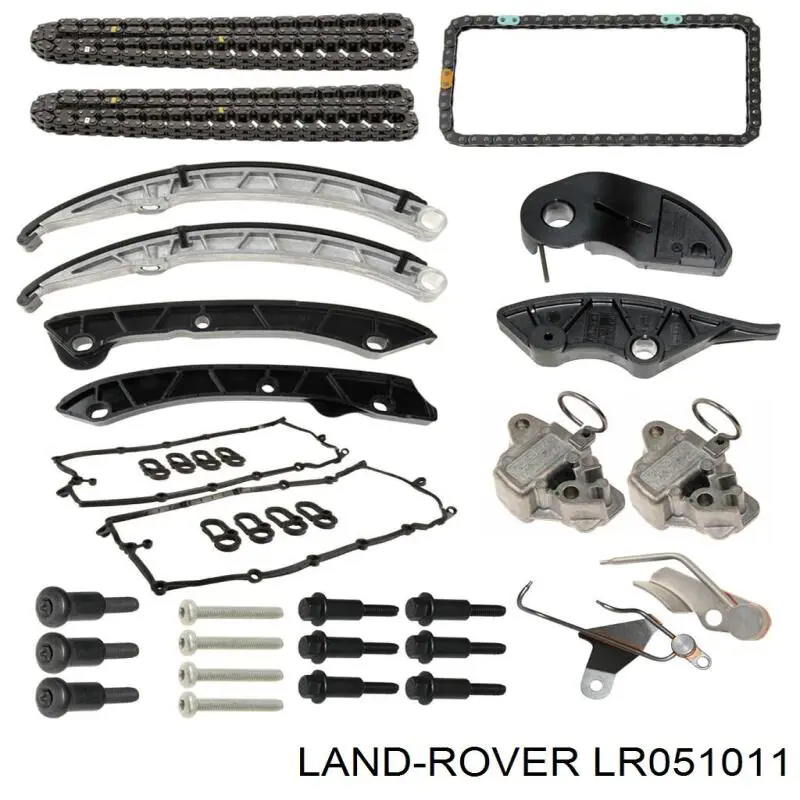 Carril de deslizamiento, cadena de distribución para Land Rover Discovery (L319)