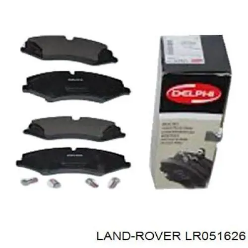 LR051626 Land Rover pastillas de freno delanteras