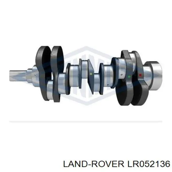 LR052136 Land Rover Cigüeñal