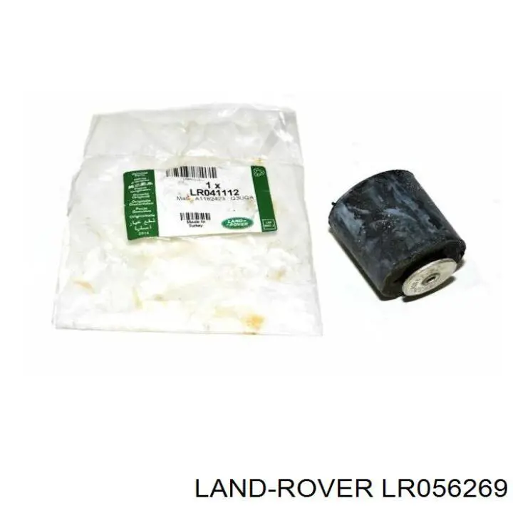 LR024447 Land Rover amortiguador trasero derecho