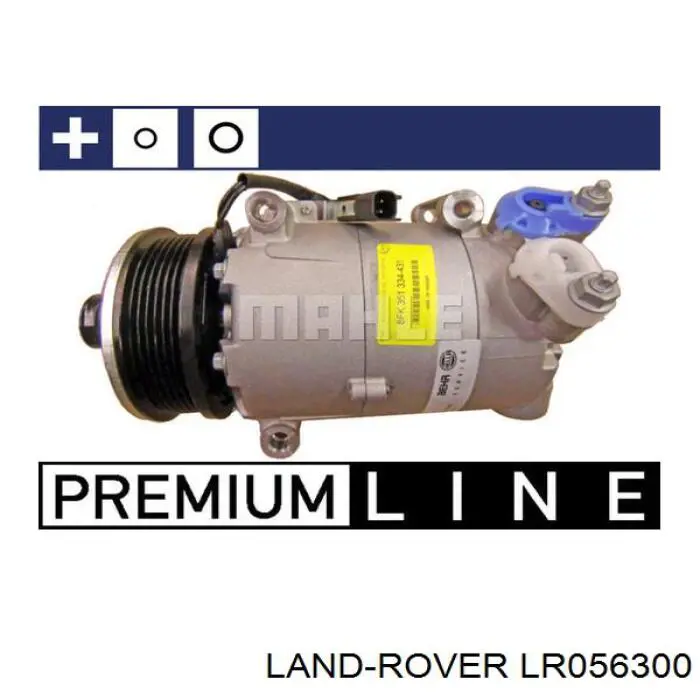 LR056300 Land Rover compresor de aire acondicionado