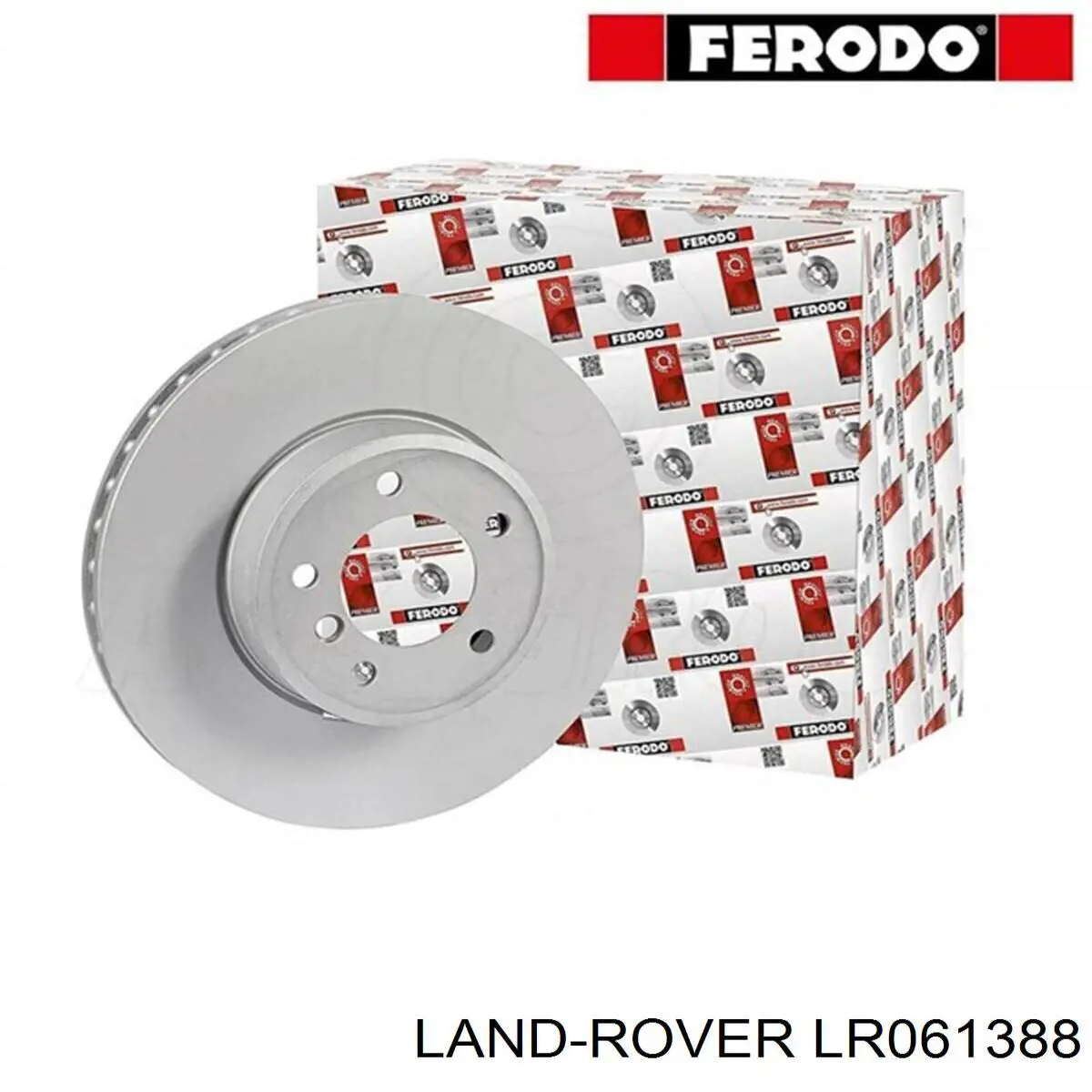 LR061388 Land Rover disco de freno trasero