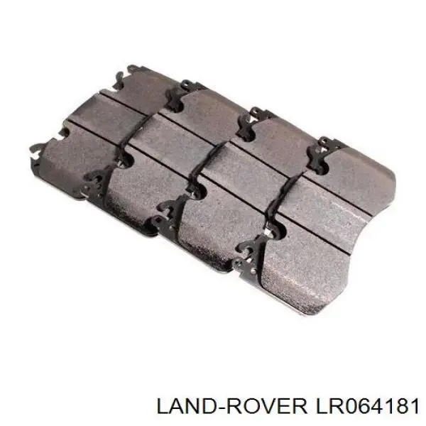 LR064181 Land Rover pastillas de freno delanteras