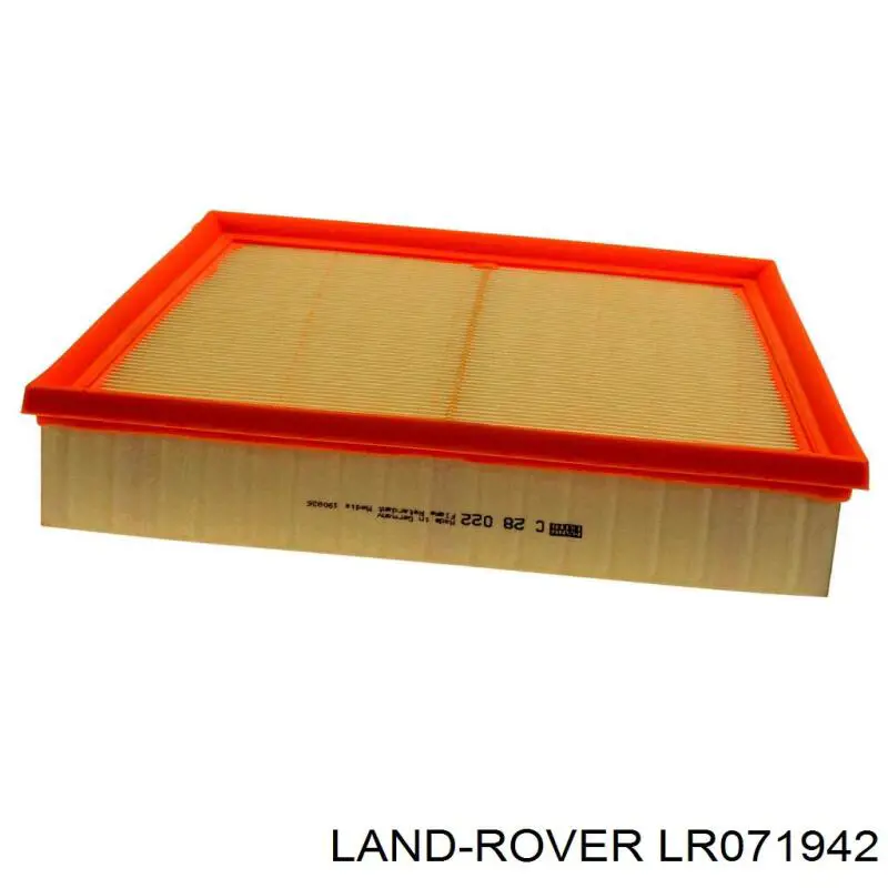 LR071942 Land Rover filtro de aire