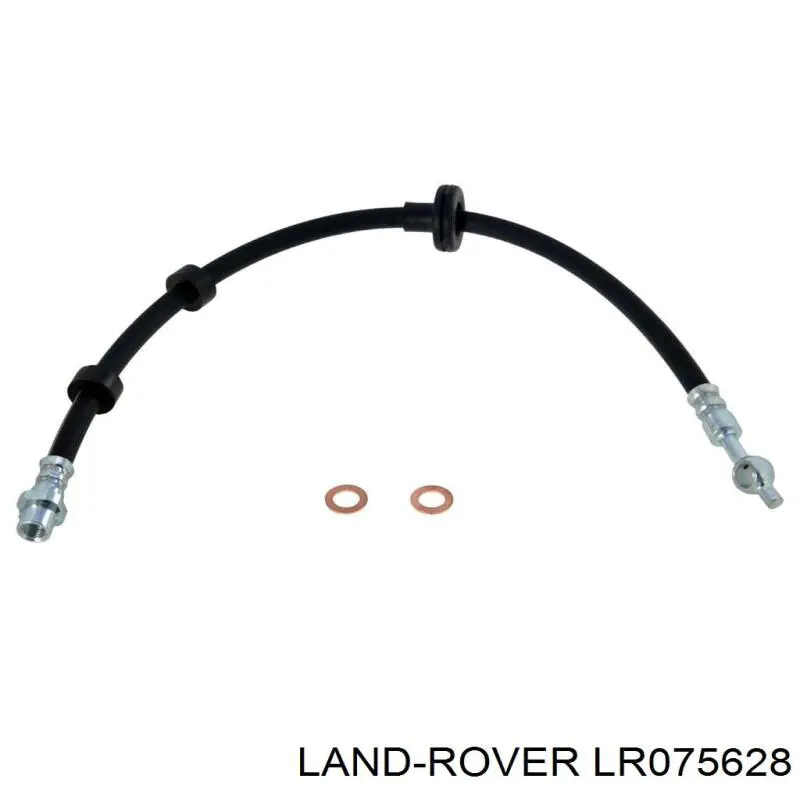 LR075628 Land Rover latiguillo de freno delantero