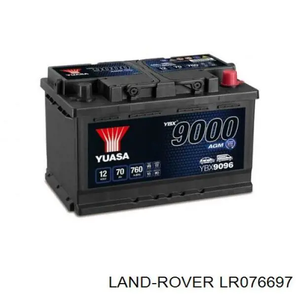 Batería de Arranque Land Rover (LR076697)