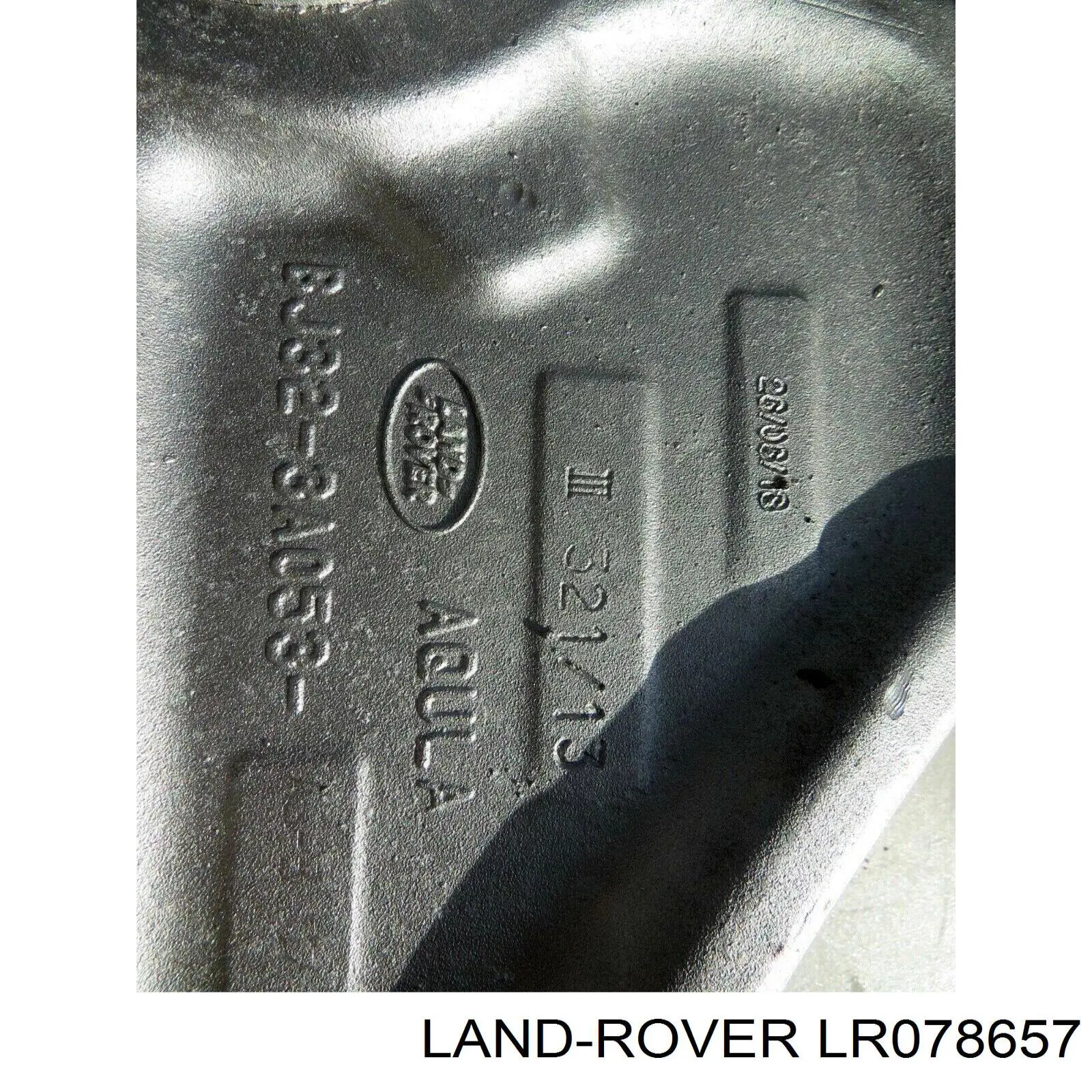 LR078657 Land Rover barra oscilante, suspensión de ruedas delantera, inferior izquierda