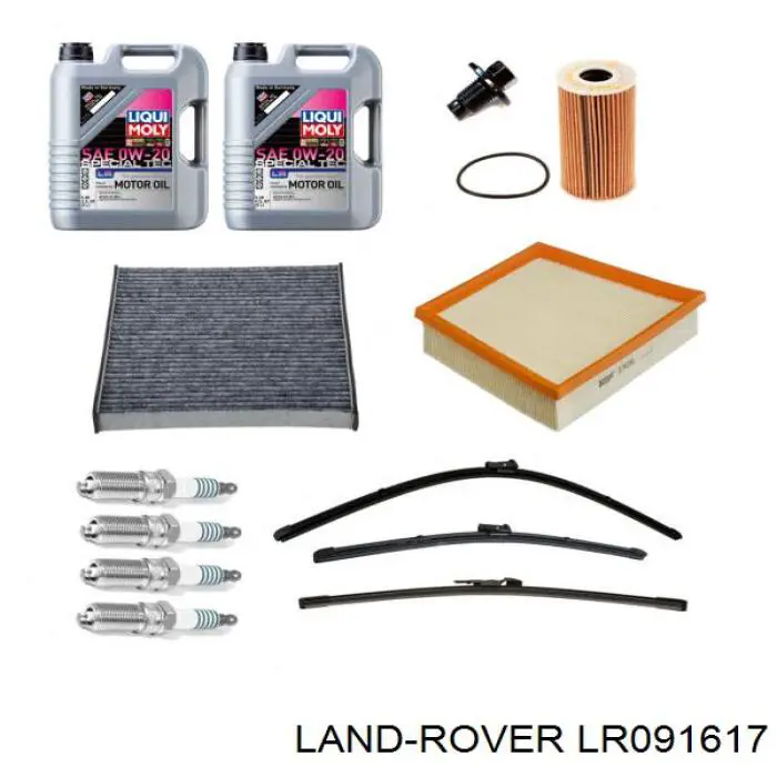 Bujías Land Rover LR091617 precio, desde 12,37 EUR