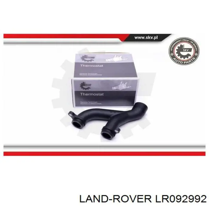 LR092992 Land Rover manguera (conducto del sistema de refrigeración)