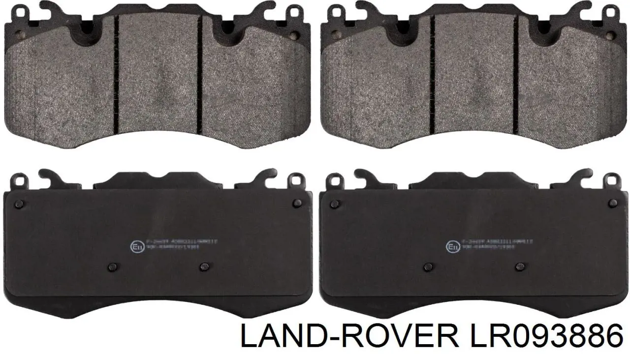 Pastillas freno delanteras Land Rover LR093886 precio, desde 46,43 EUR