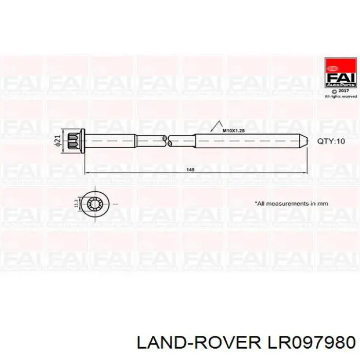 LR097980 Land Rover