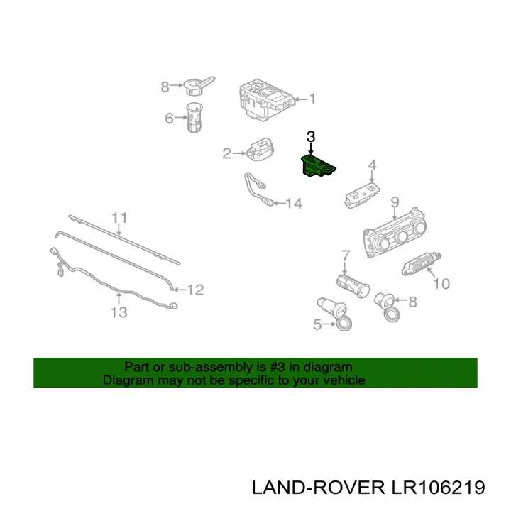 LR106219 Land Rover