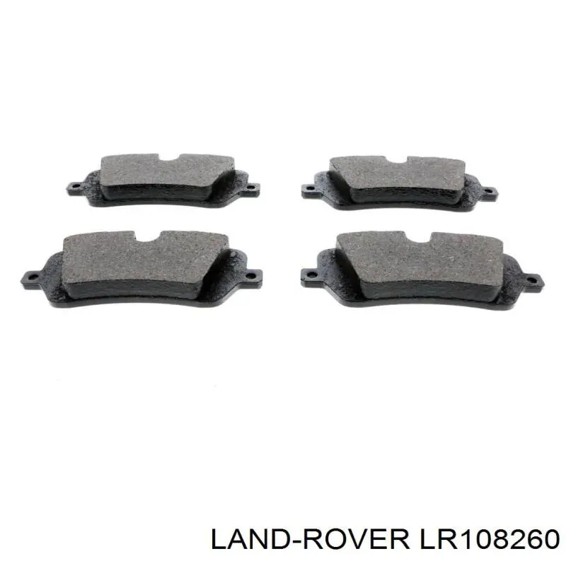 LR108260 Land Rover pastillas de freno traseras