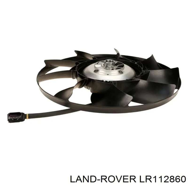 LR112860 Land Rover ventilador (rodete +motor refrigeración del motor con electromotor completo)