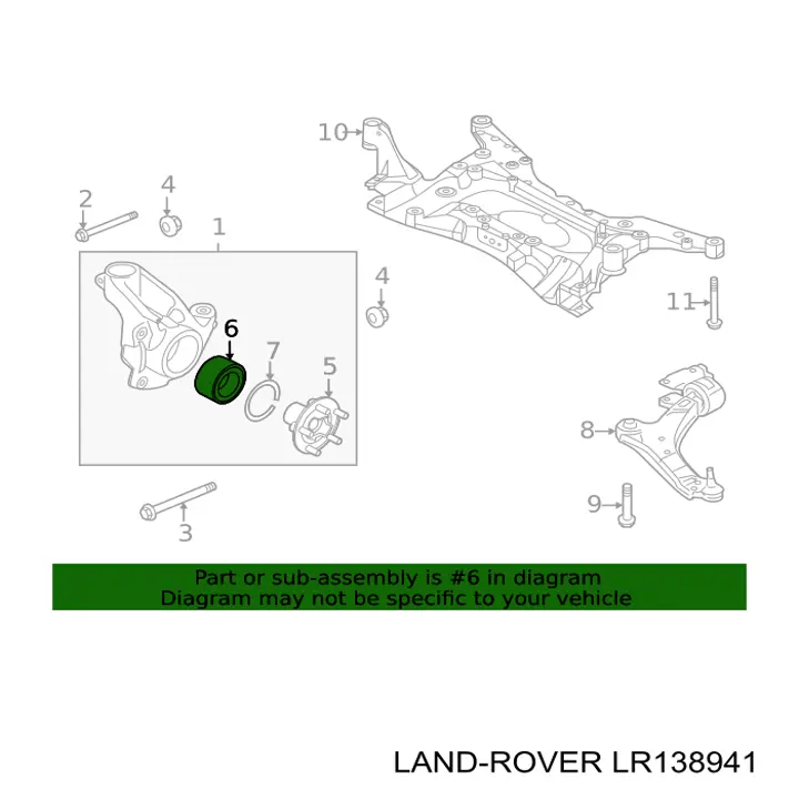 LR138941 Land Rover