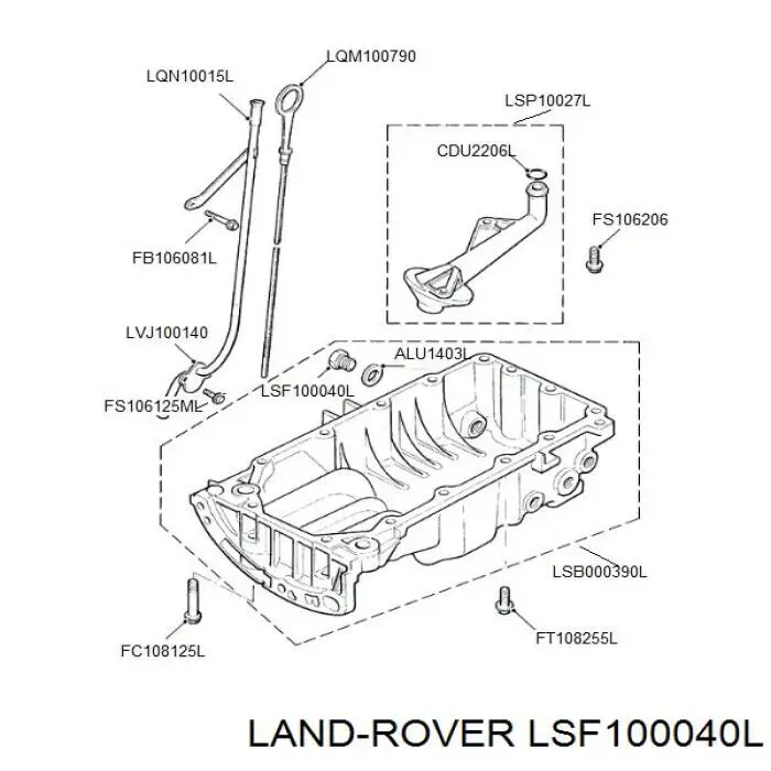LSF100040L Land Rover 