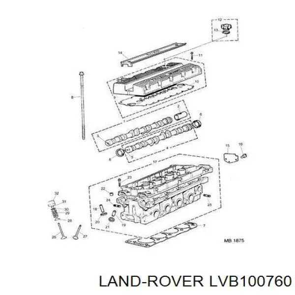 Comprar LVB000320 Rover Junta de culata