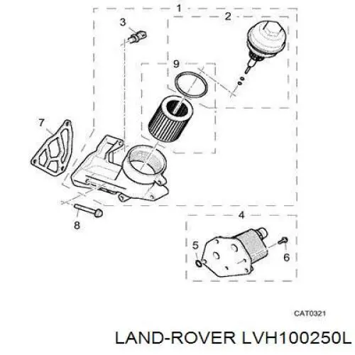 LVH100250L Land Rover