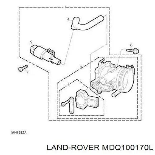 MDQ100170L Land Rover