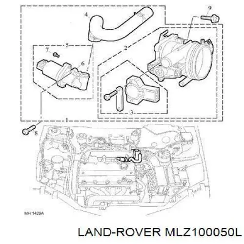 MDQ100040L Land Rover