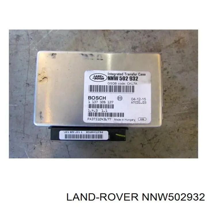 NNW504660 Land Rover módulo de control de caja de transferencia