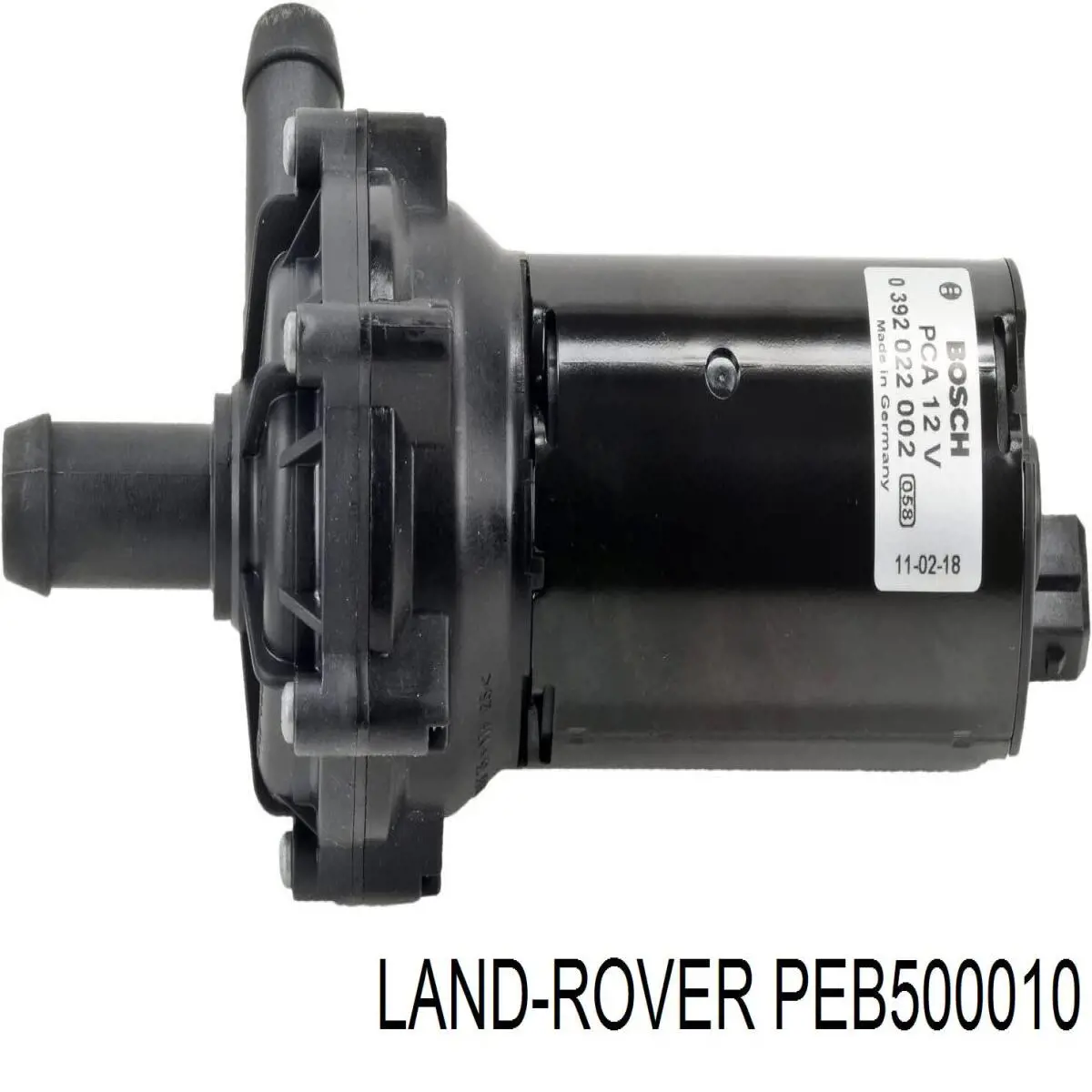 Bomba de agua eléctrica auxiliar Land Rover PEB500010