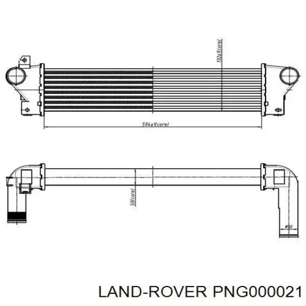 Comprar PNG000020 Land Rover Turbo intercooler