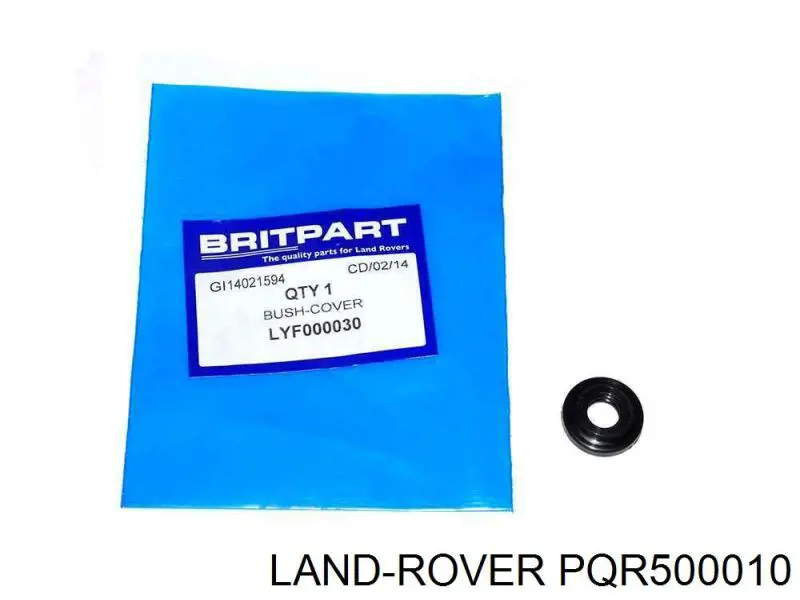 PQR500010 Land Rover polea tensora correa poli v