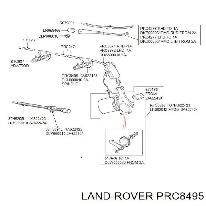 PRC8495 Land Rover