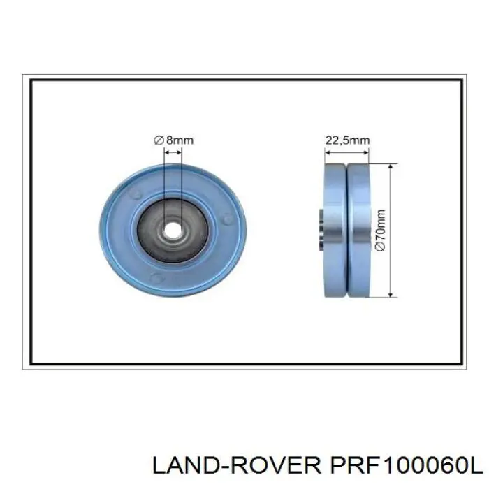 Comprar PRF100060L Land Rover Polea inversión/guía, correa poli V
