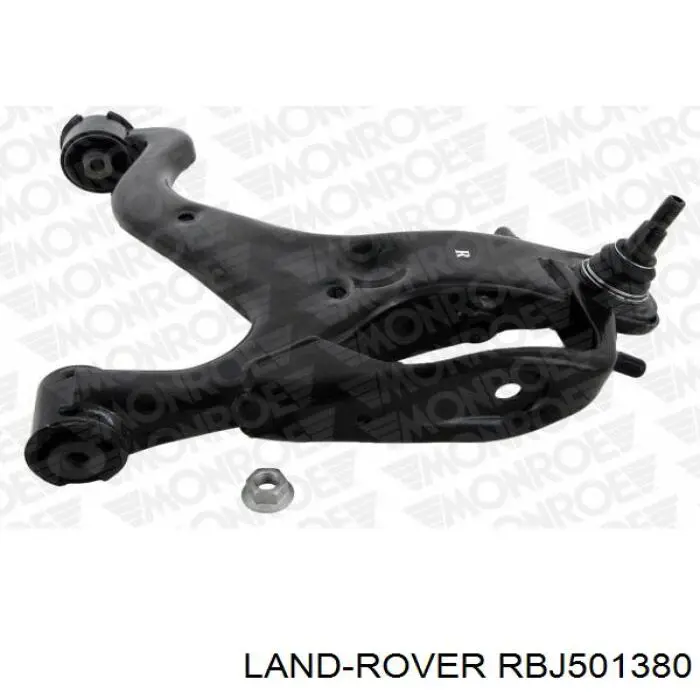 RBJ501380 Land Rover barra oscilante, suspensión de ruedas delantera, inferior derecha