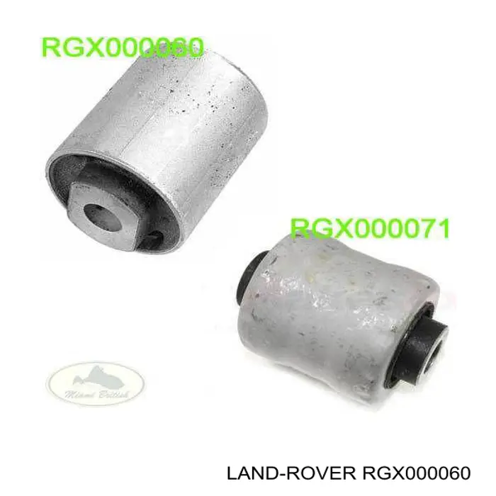 Buje del brazo inferior trasero Land Rover RGX000060 precio, desde 20,08 EUR