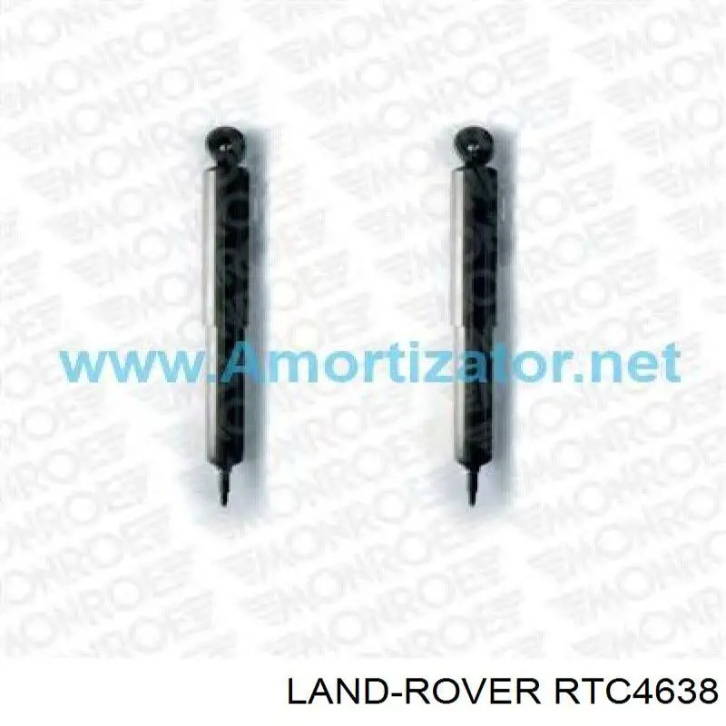 RTC4638 Land Rover amortiguador trasero