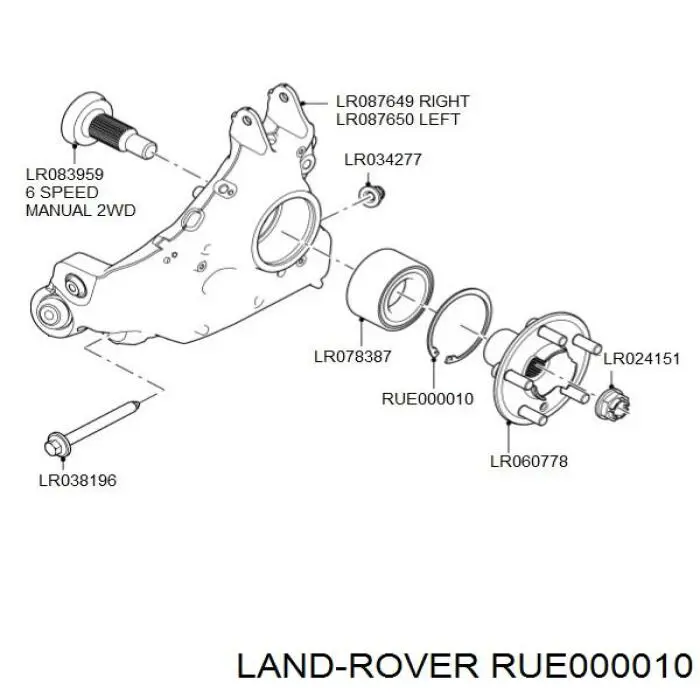  Land Rover RUE000010 precio, desde 18,88 EUR