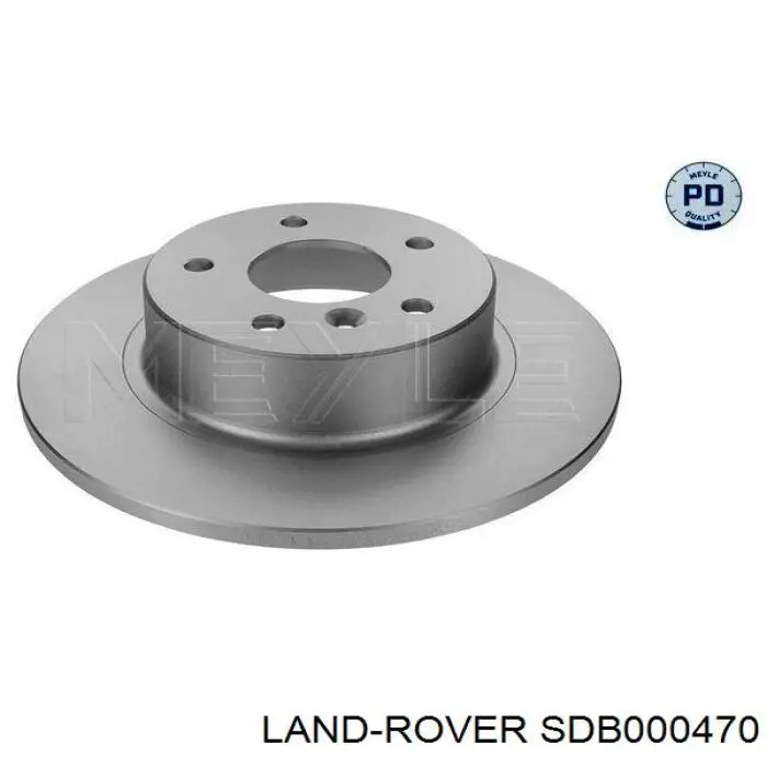 SDB000470 Land Rover disco de freno trasero
