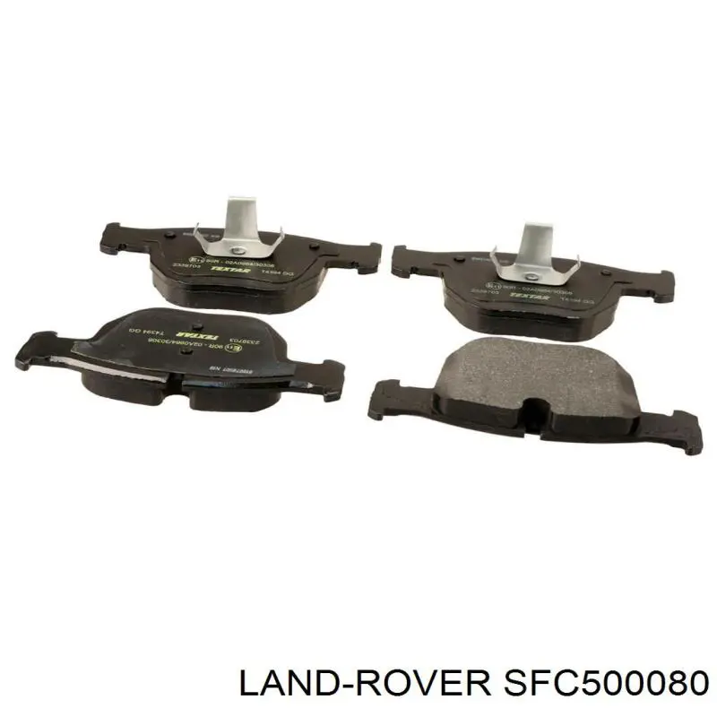 Pastillas freno delanteras Land Rover SFC500080 precio, desde 32,56 EUR