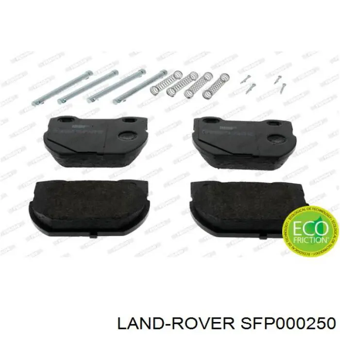 Pastillas traseras de freno Land Rover SFP000250 precio, desde 28,52 EUR