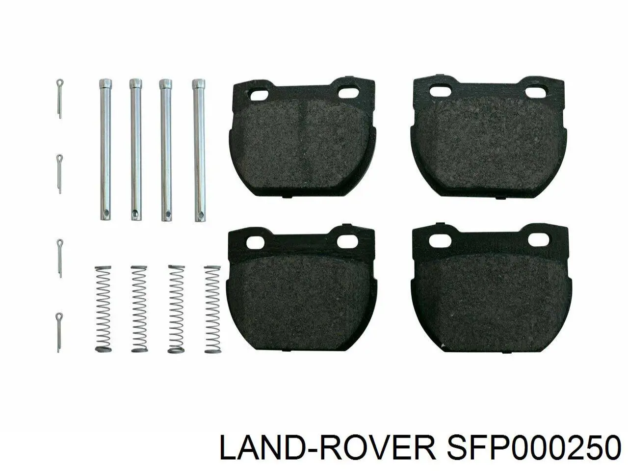 Pastillas de freno traseras SFP000250 Land Rover