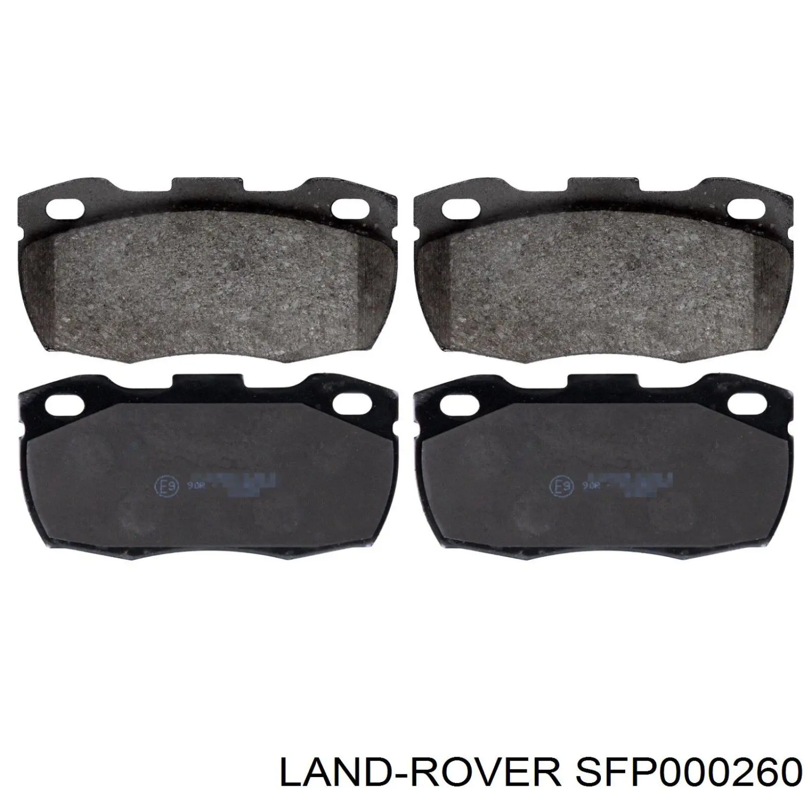 Comprar SFP000260 Land Rover Pastillas delanteras de freno
