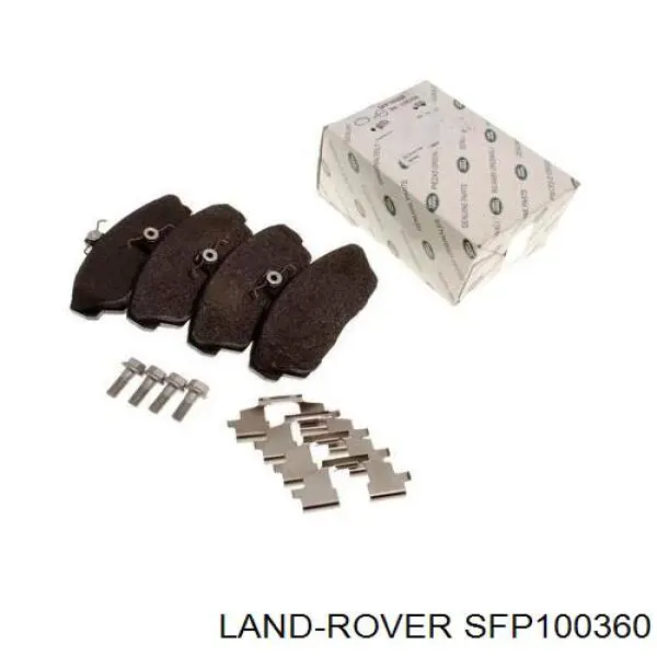 Comprar SFP100360 Land Rover Pastillas delanteras de freno