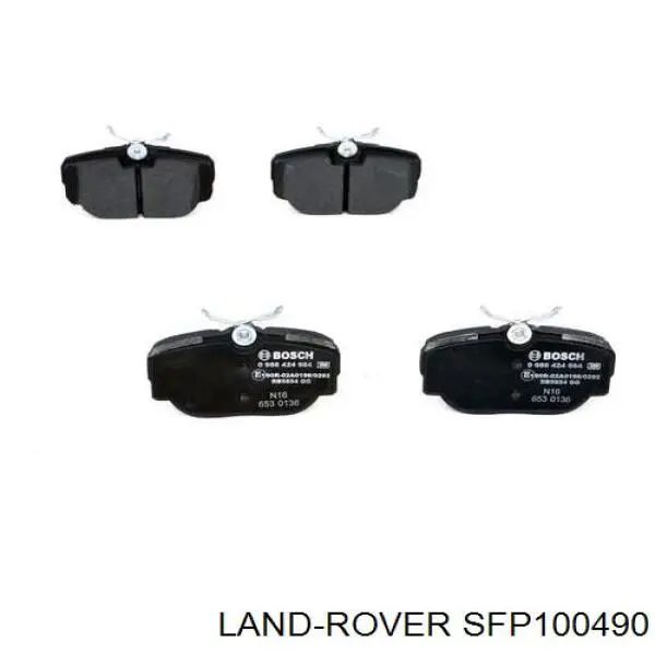 SFP100490 Land Rover pastillas de freno traseras