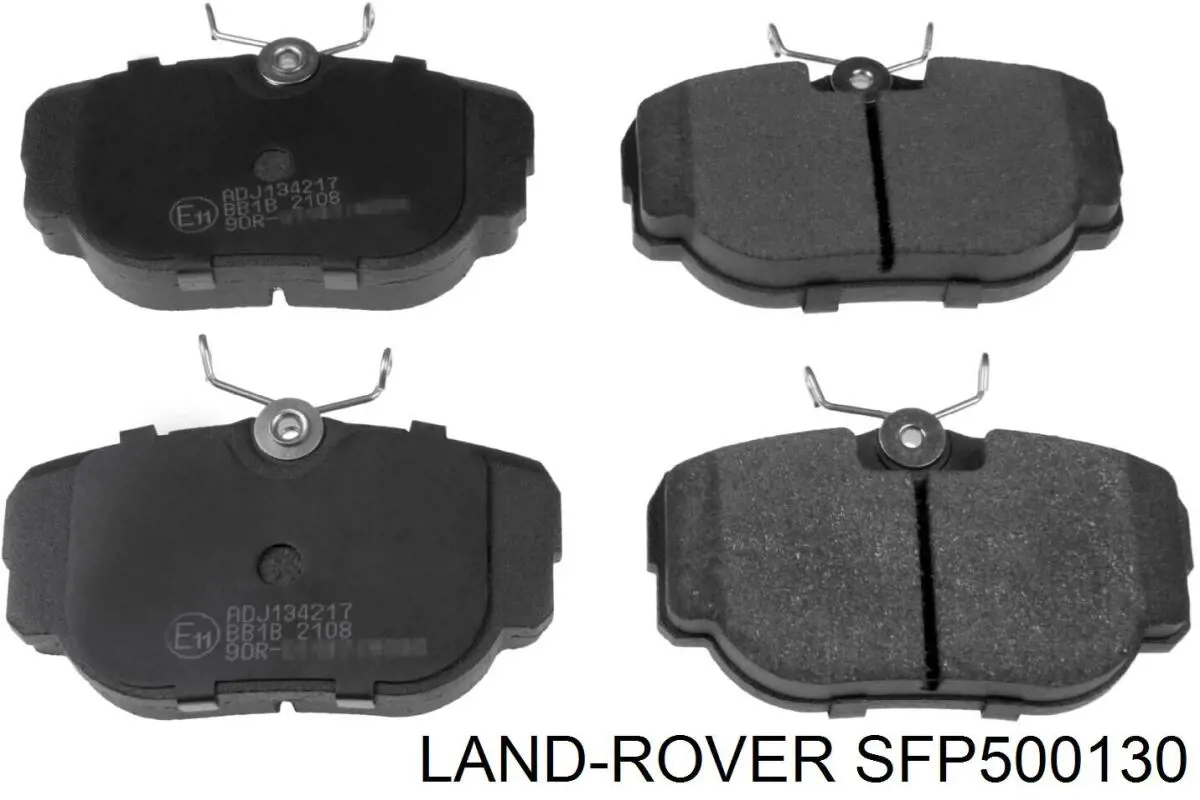 SFP500130 Land Rover pastillas de freno traseras