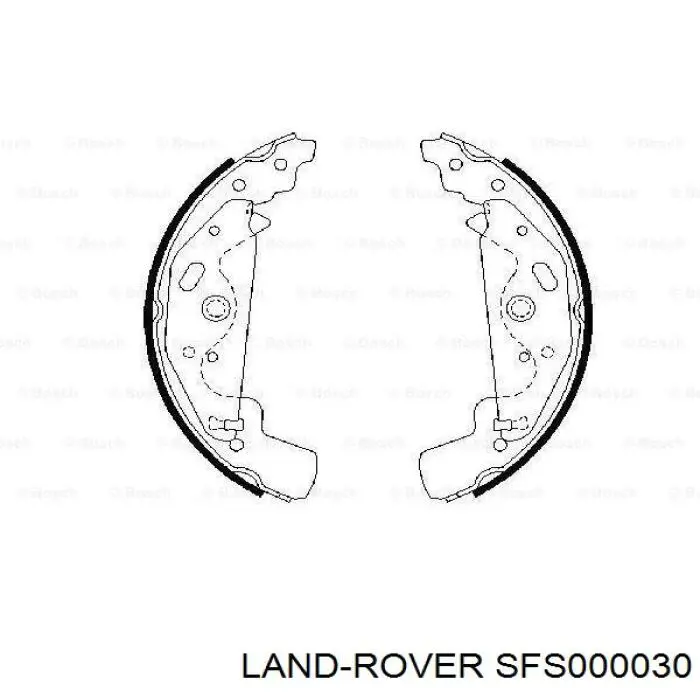 SFS000030 Land Rover zapatas de frenos de tambor traseras